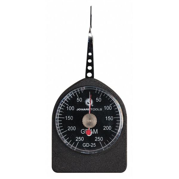 Dynamometer Gauge, Dial, 30-250g