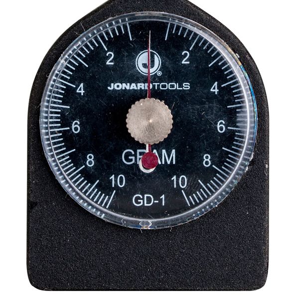 Dynamometer Gauge, Dial, 0-10g