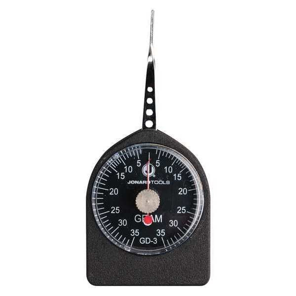 Dynamometer Gauge, Dial, 4-30g