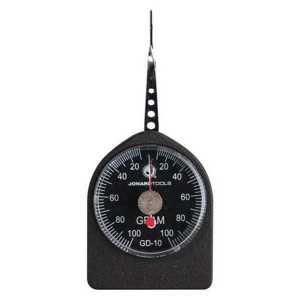 Dynamometer Gauge, Dial, 10-100g