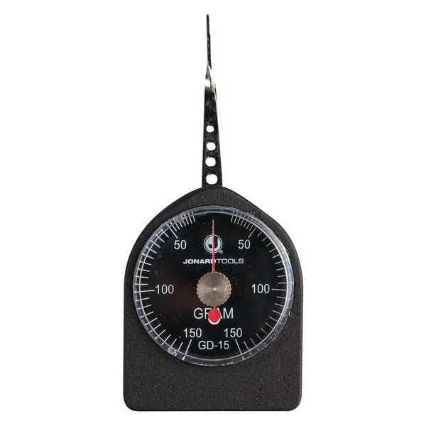 Dynamometer Gauge, Dial, 50-150g