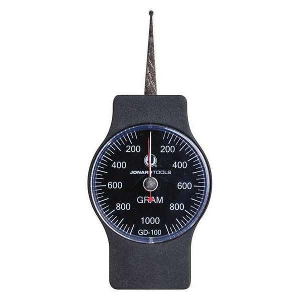 Dynamometer Gauge, Dial, 100-1000g