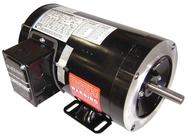 Vector Motor, 2.3 lb-ft, 3/4 HP, 230/460 V