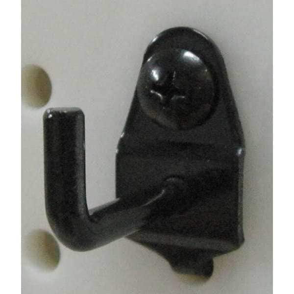 Single Rod Pegboard Hook, 1-1/8 In, PK10