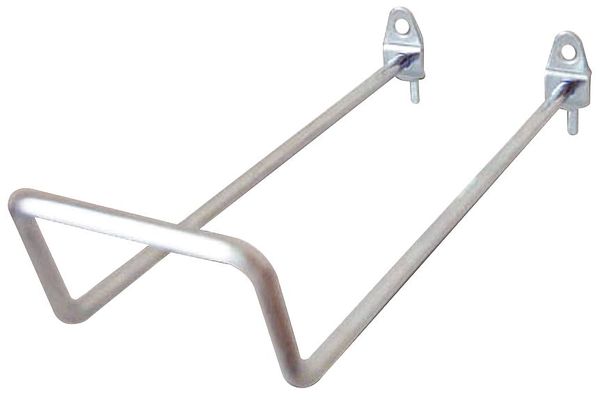 Double Closed-End Pegboard Hook, 8 In, PK5