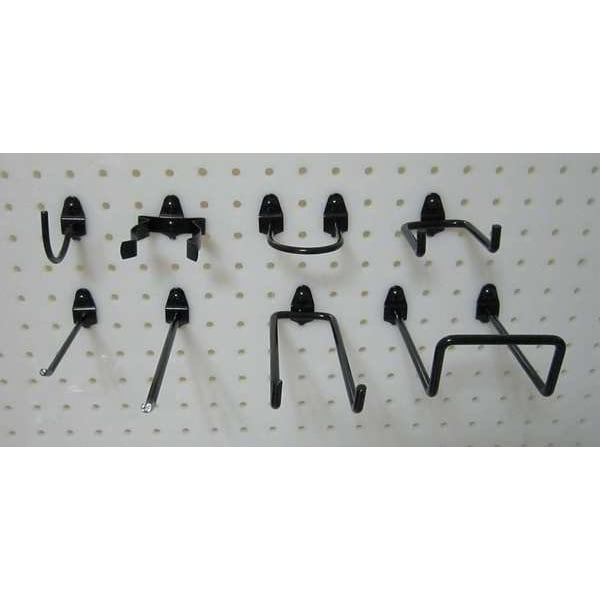 Pegboard Hook Assortment Kit, 12 Pc