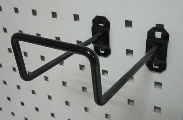 Double Closed-End Pegboard Hook, 5 In, PK5