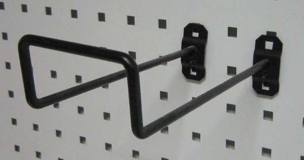Double Closed-End Pegboard Hook, 8 In, PK5