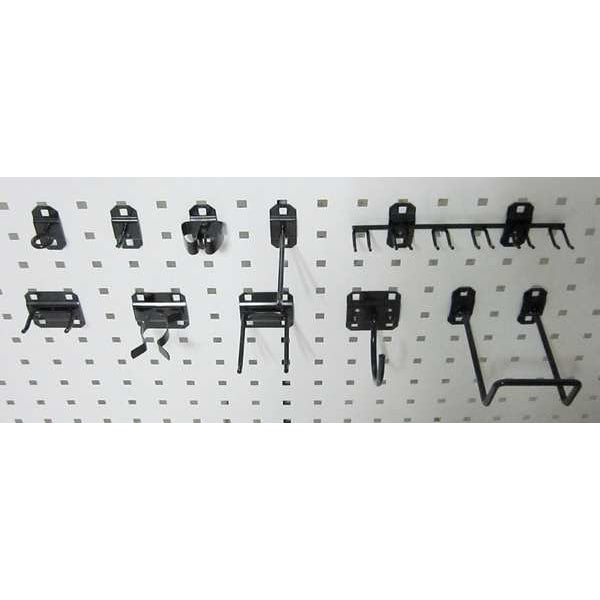 Pegboard Hook Assortment Kit, 46 Pc