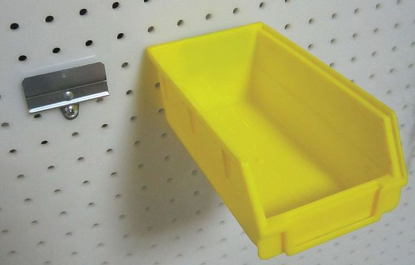 Pegboard Bin Kit, 3 x 4-1/8 x 7-3/8, PK24