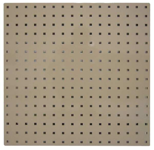 Square Hole Pegboard, 24x24, Tan, PK2