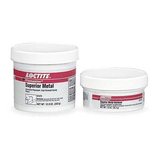 Dark Gray FixmasterÂ® Superior Metal Epoxy Resin, 1 lb. Kit