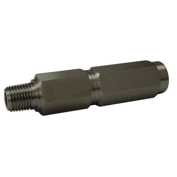 Snubber, Piston, 1/4 In NPT, 5000 psi, SS