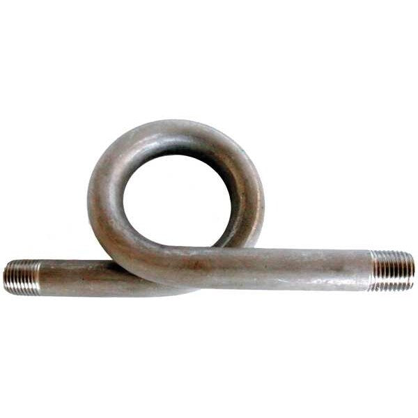 Siphon, 1000 psi, 1/4 In NPT, SS