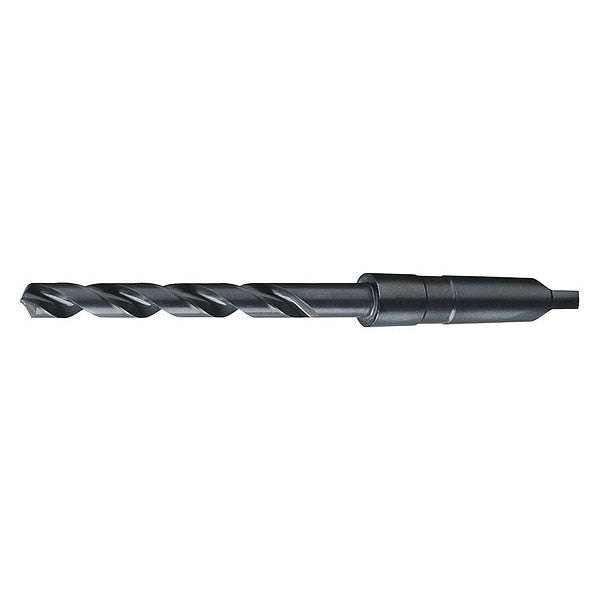 Taper Shank Drill, 1 1/2, #4MT, Blk Oxide