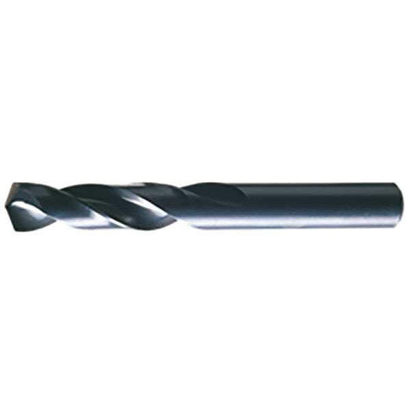 Screw Machine Drill Bit, 1/4 in Size, 135  Degrees Point Angle, High Speed Steel, Spiral Flute