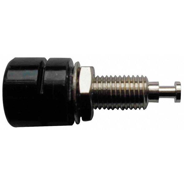Banana Jack, 30VAC/60VDC, Black, PK10