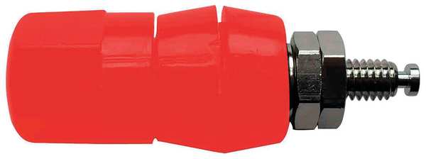 Binding Post, 33VAC/70VDC, Red