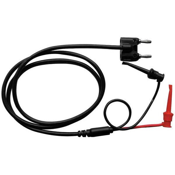 Test Lead, Mini Clip to Banana Plug, 36 In