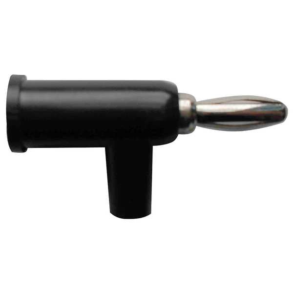 Banana Plug, 33VAC/70VDC, Black, PK10