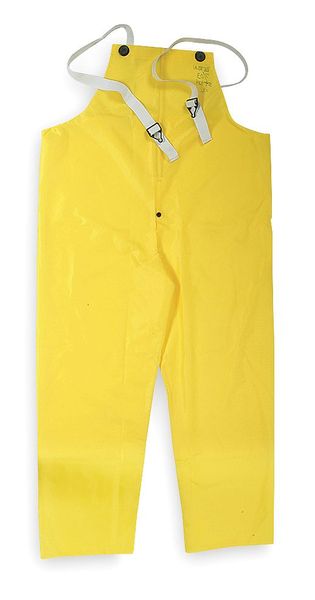 FR Rain Bib Overall, Yellow, XL