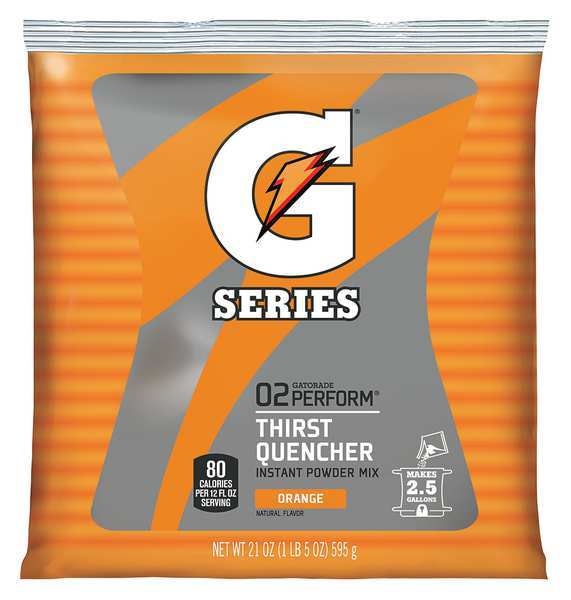 Sports Drink Mix Powder 21 oz., Orange