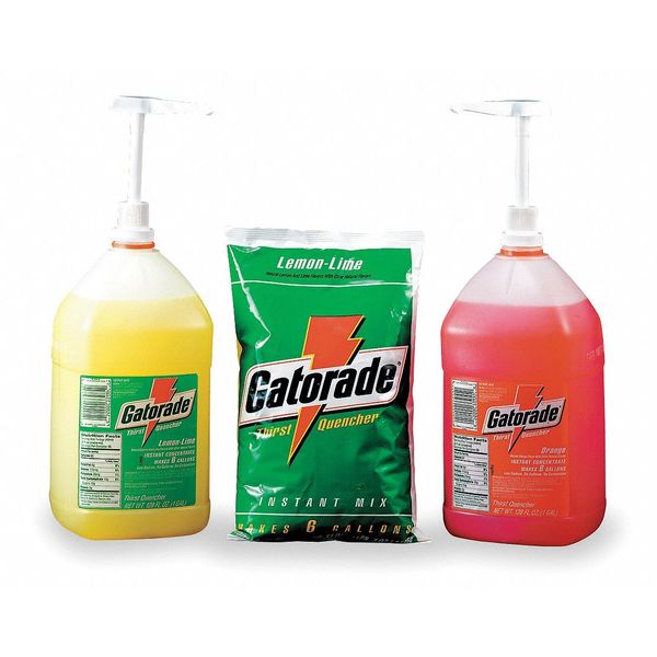 G Series, Thirst Quencher Sports Drink Mix, Powder, Lemon-Lime, 6 Gal Yield Per 51 oz Pk, 1 Pack