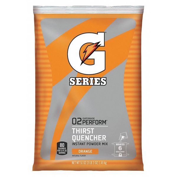 Sports Drink Mix Powder 51 oz., Orange