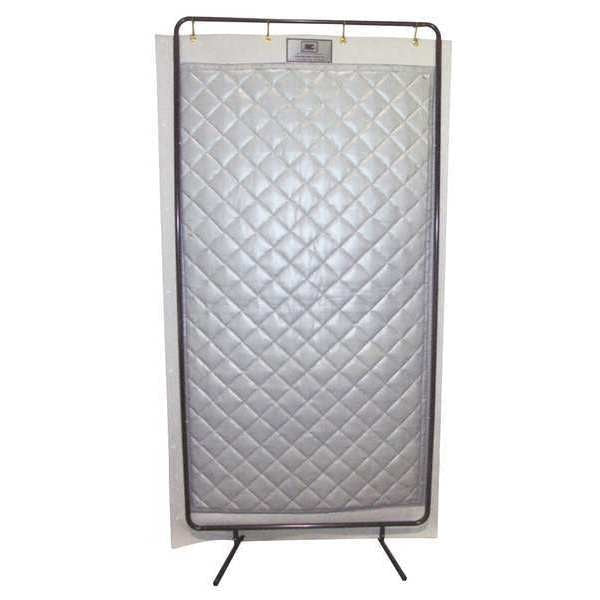 Acoustic Screen, Modular, Gray, 4 x 8 ft.