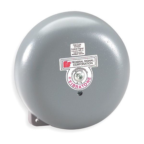 Bell, 120VAC, 0.08 AC, Gray