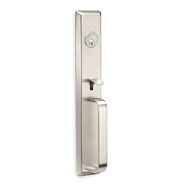 Escutcheon Pull w/Lock and Thumbpiece
