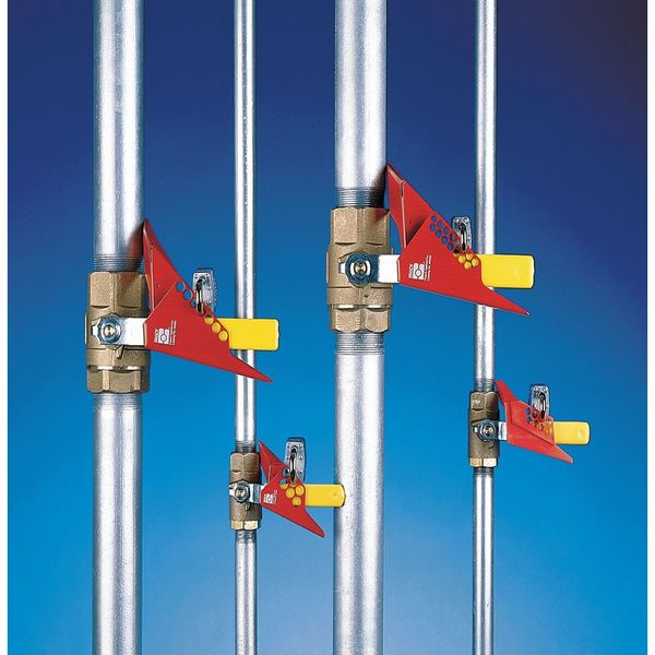 Ball Valve Lockout, Fits Sz 1/4 to 1 In
