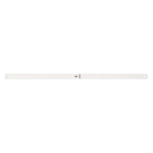 Thickness Gage, 0.008 In, 1/2 x 12 In