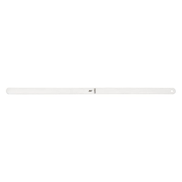 Thickness Gage, 0.007 In, 1/2 x 12 In