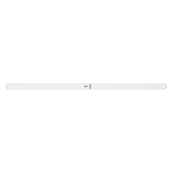 Thickness Gage, 0.011 In, 1/2 x 12 In