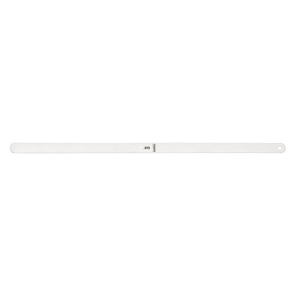 Thickness Gage, 0.013 In, 1/2 x 12 In