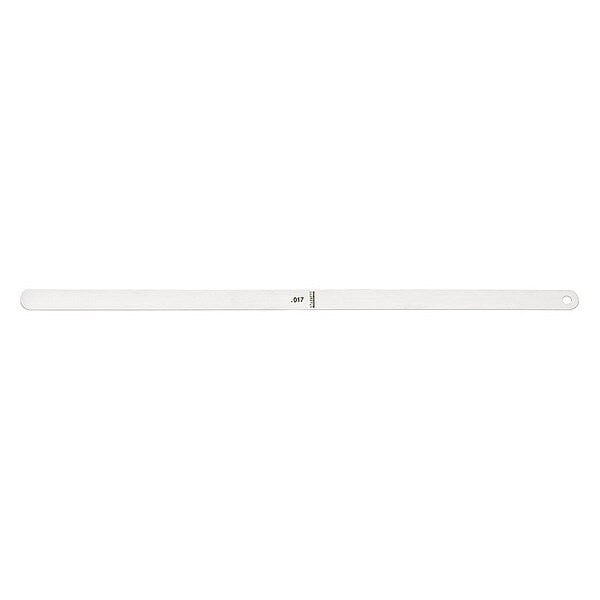 Thickness Gage, 0.017 In, 1/2 x 12 In