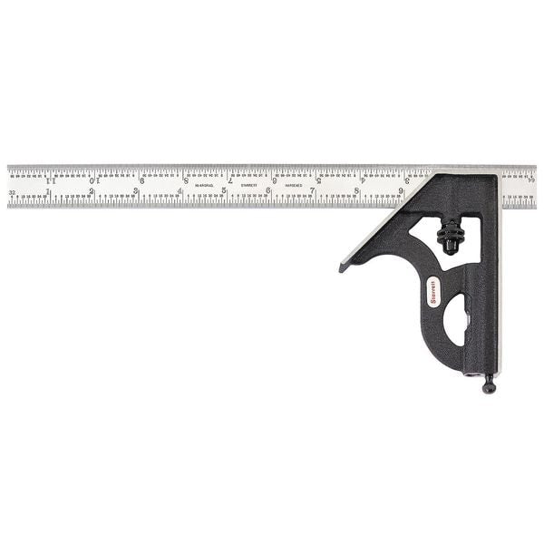 Combination Square, 18 In, 2 Pc