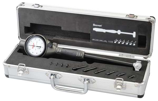 Bore Gage Set, 1.4-2.4 In, 0.0005 In Grad