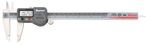 Electronic Digital Caliper, 0 to 8 In