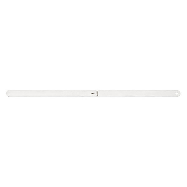 Thickness Gage, 0.001 In, 1/2 x 12 In