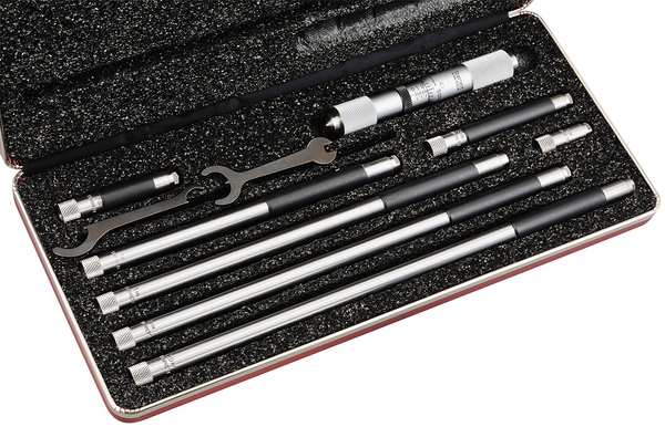 Inside Micrometer Set, 4 to 24 In