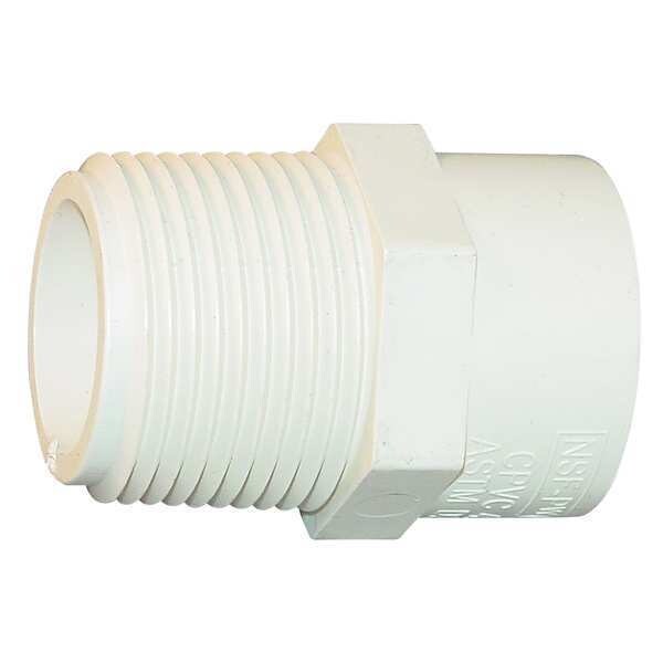 CPVC Male Adapter, CTS, Schedule SDR-11, 1/2