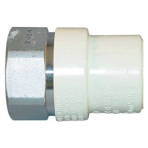CPVC Transition Female Adapter, CTS, Schedule SDR-11, 1