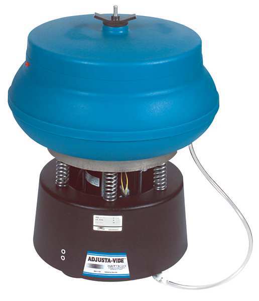 Vibratory Tumbler, Drain, 115V, 0.75 Cu.Ft.