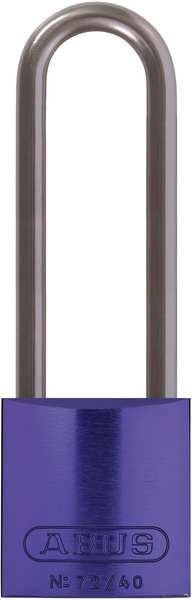 Lockout Padlock, KD, MK, Purple, 1-1/2