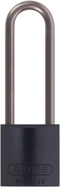 Lockout Padlock, KD, MK, Black, 1-1/2