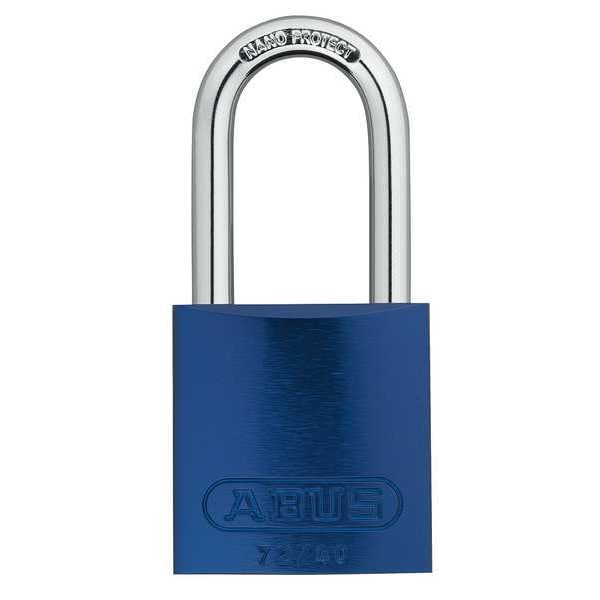 Lockout Padlock, KA, Blue, 1-1/2
