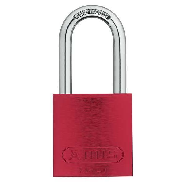 Lockout Padlock, KA, Red, 1-1/2