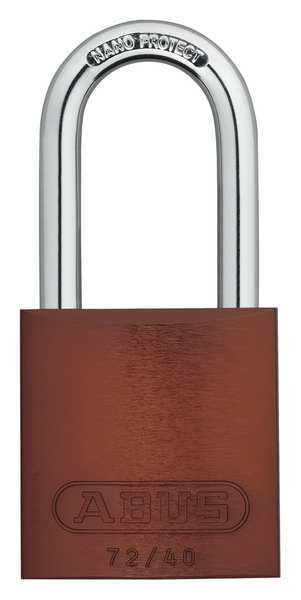 Lockout Padlock, KA, Brown, 1-1/2